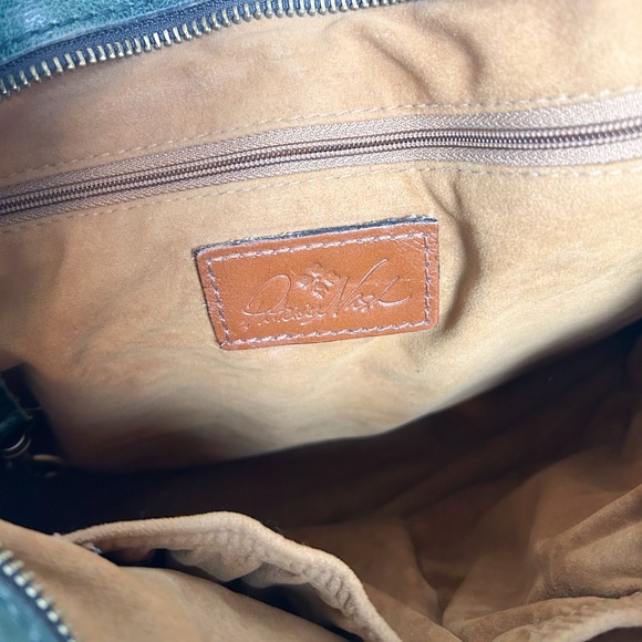 Patricia Nash Poppy Leather Tote Shoulder Bag - Picture 10 of 10